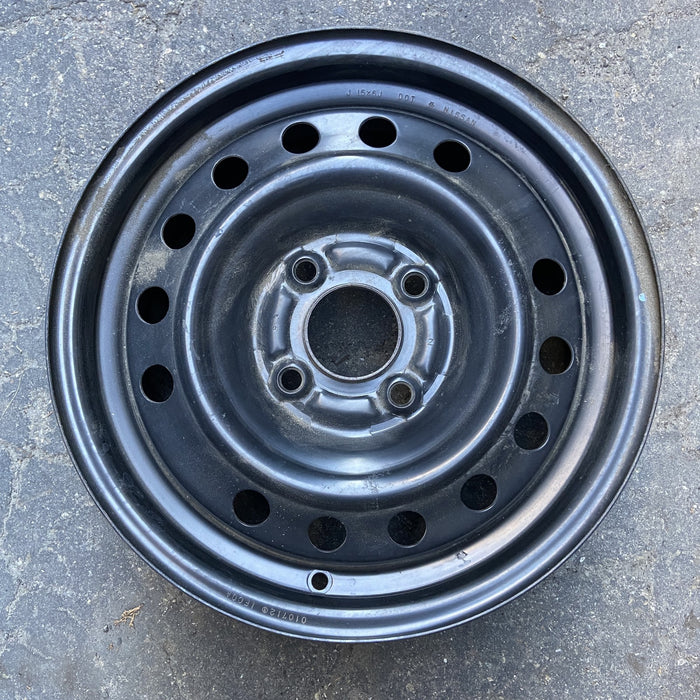 15" CUBE 09-14 15x6, steel Original OEM Wheel Rim - Angle View
