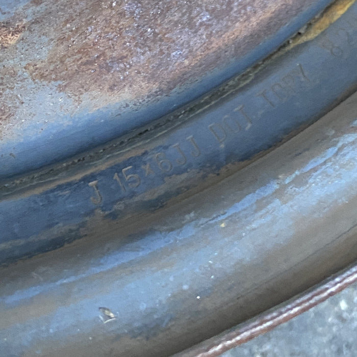 15" INFINITI I30 96-99 15x6 Original OEM Wheel Rim - Back View
