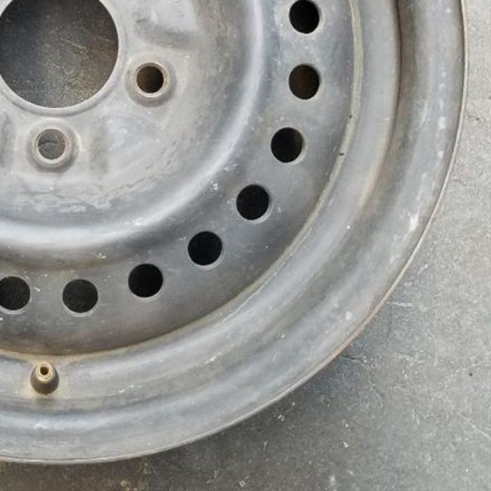 15" CARAVAN 96-00 15x6.5, steel Original OEM Wheel Rim - Back View