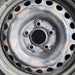 15" ELANTRA 17-20 15x6, steel Original OEM Wheel Rim - Angle View