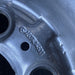 16" SPRINTER 2500 07-09 , steel Original OEM Wheel Rim - Back View