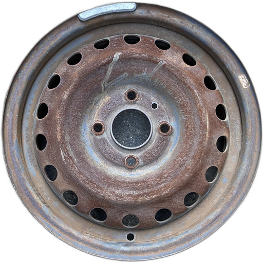 15" VERSA 07-11 15x5.5, steel Original OEM Wheel Rim - Front View