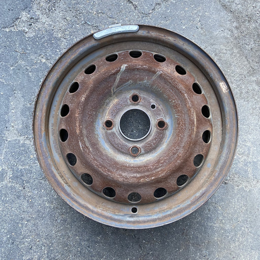15" VERSA 07-11 15x5.5, steel Original OEM Wheel Rim - Angle View