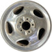 16" FORD F150 PICKUP 00 12mm lugs , 16x7, aluminum, 5 ovals spokes Original OEM - Front View