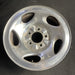 16" FORD F150 PICKUP 00 12mm lugs , 16x7, aluminum, 5 ovals spokes Original OEM - Side Profile