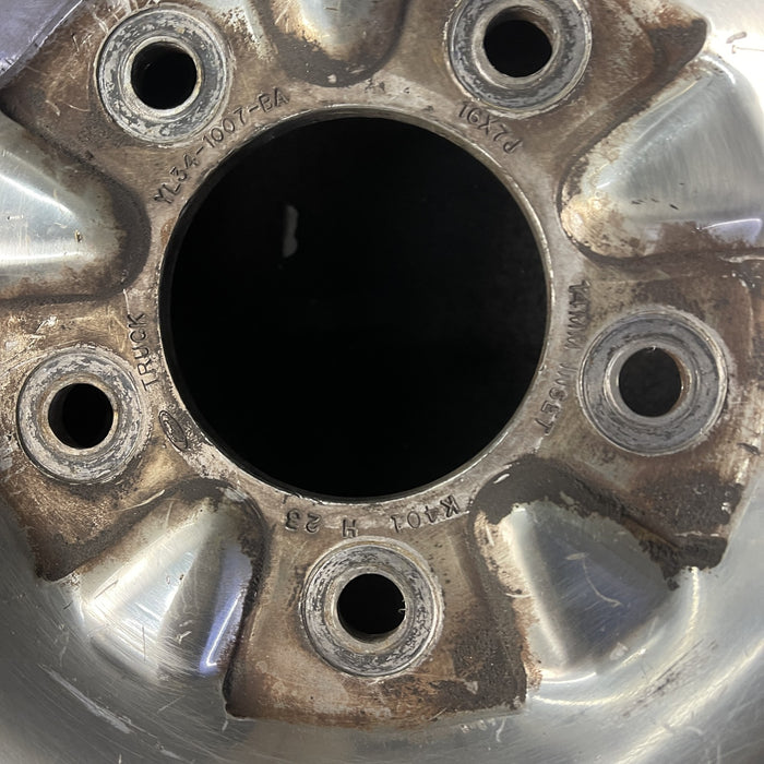 16" FORD F150 PICKUP 00 12mm lugs , 16x7, aluminum, 5 ovals spokes Original OEM - Back View