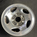 16" FORD F150 PICKUP 00 12mm lugs , 16x7, aluminum, 5 ovals spokes Original OEM - Side Profile