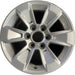 17" SIERRA 1500 PICKUP 19 , 17x8, alloy Original OEM Wheel Rim - Front View