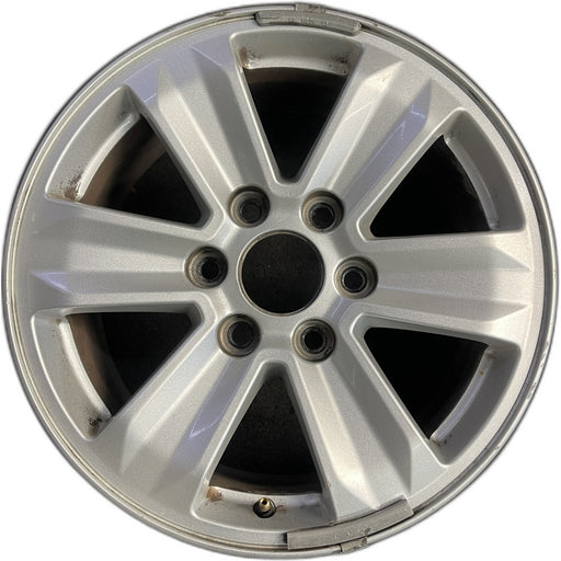 17" FORD F150 PICKUP 15-20 17x7.5, aluminum, Original OEM Wheel Rim - Front View