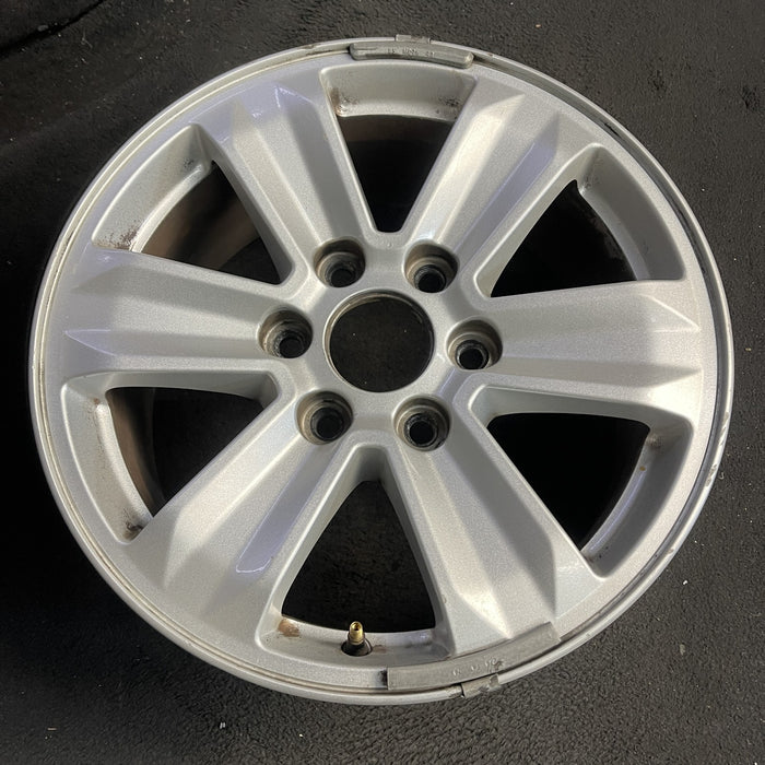17" FORD F150 PICKUP 15-20 17x7.5, aluminum, Original OEM Wheel Rim - Side Profile