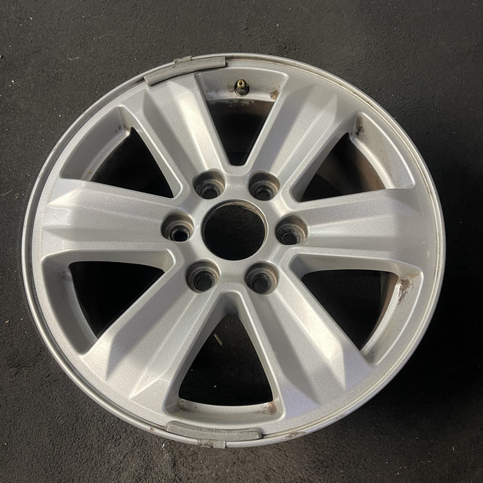 17" FORD F150 PICKUP 15-20 17x7.5, aluminum, Original OEM Wheel Rim - Close-Up Detail