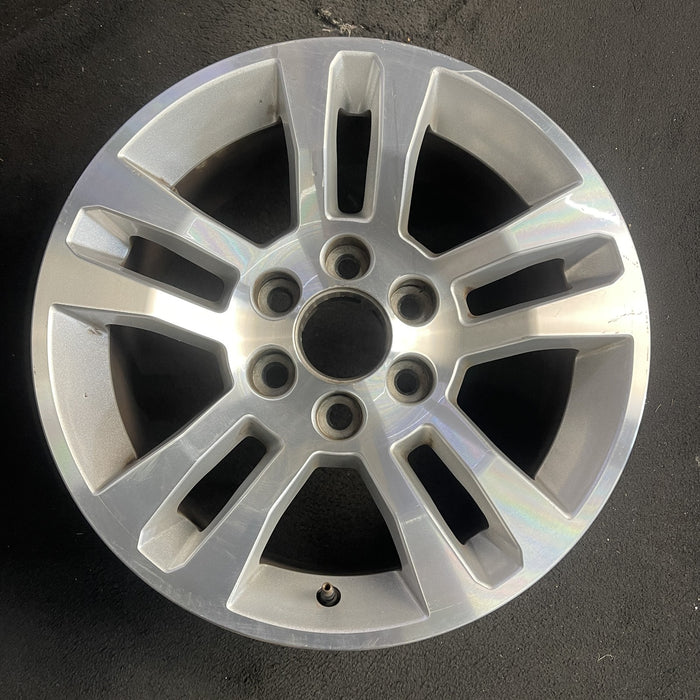 18" SIERRA 1500 PICKUP 19 classic , 18x8.5, 5 spoke, double Original OEM Wheel - Angle View