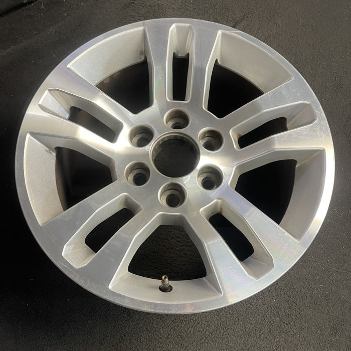 18" SIERRA 1500 PICKUP 19 classic , 18x8.5, 5 spoke, double Original OEM Wheel - Side Profile