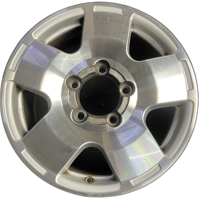 18" TUNDRA 07-09 18x8, alloy, , smooth Original OEM Wheel Rim - Front View