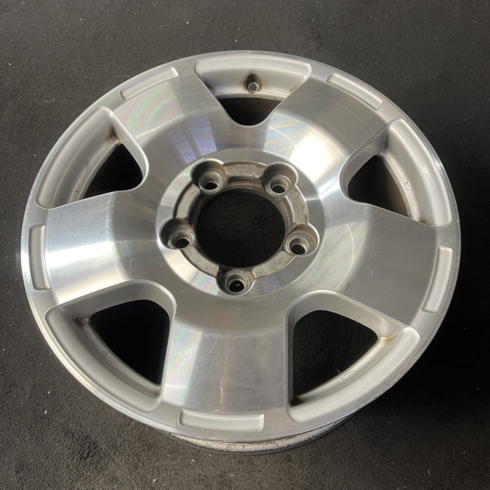 18" TUNDRA 07-09 18x8, alloy, , smooth Original OEM Wheel Rim - Close-Up Detail