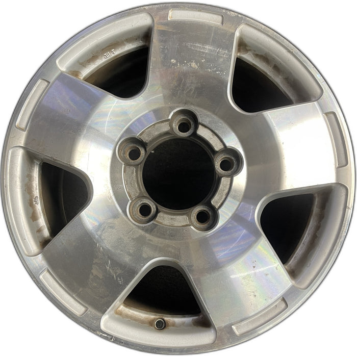 18" TUNDRA 07-09 18x8, alloy, , smooth Original OEM Wheel Rim - Front View