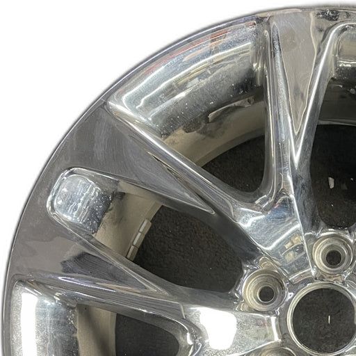 18" GENESIS 13-16 Cpe 18x7.5 10 spoke frt Original OEM Wheel Rim - Angle View