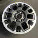 17" TACOMA 24-25 17x7.5, black Original OEM Wheel Rim - Side Profile