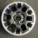 17" TACOMA 24-25 17x7.5, black Original OEM Wheel Rim - Angle View