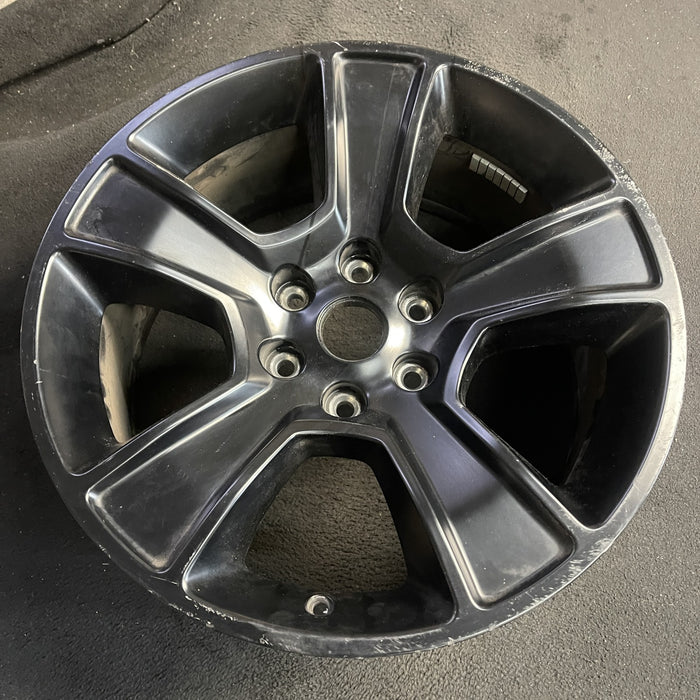 20" DODGE 1500 PICKUP 20-21 , 20x9, , 5 spoke, opt WRP Original OEM Wheel Rim - Side Profile
