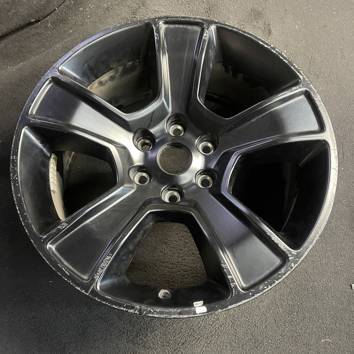 20" DODGE 1500 PICKUP 20-21 , 20x9, , 5 spoke, opt WRP Original OEM Wheel Rim - Side Profile