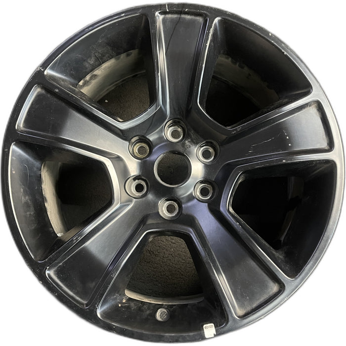 20" DODGE 1500 PICKUP 20-21 , 20x9, , 5 spoke, opt WRP Original OEM Wheel Rim - Front View