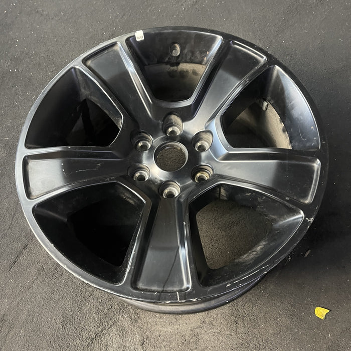 20" DODGE 1500 PICKUP 20-21 , 20x9, , 5 spoke, opt WRP Original OEM Wheel Rim - Close-Up Detail