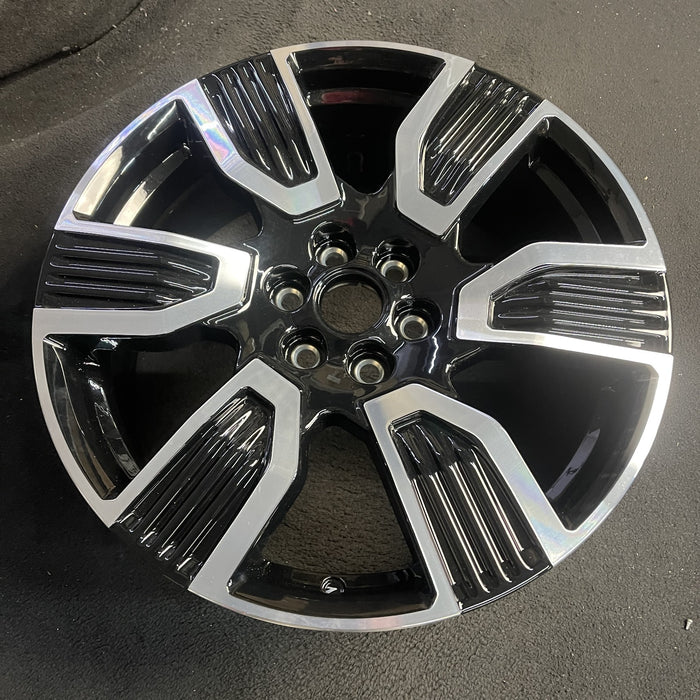 20" ACADIA 19 20x8, 6 spoke, opt PTZ Original OEM Wheel Rim - Side Profile