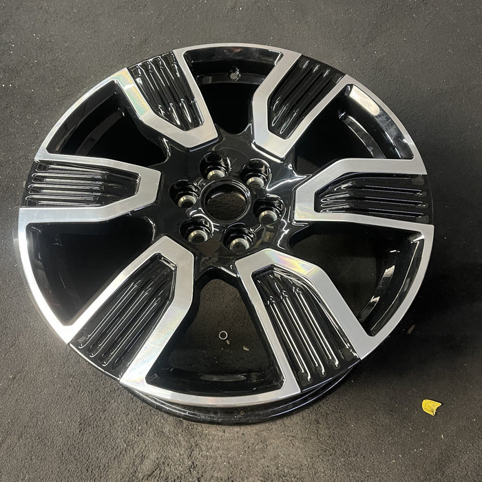 20" ACADIA 19 20x8, 6 spoke, opt PTZ Original OEM Wheel Rim - Close-Up Detail