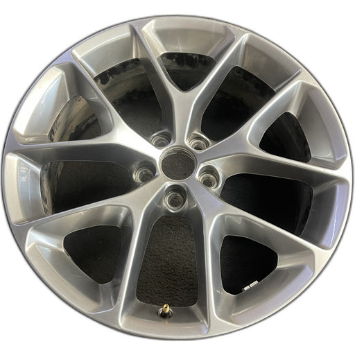 20" CHALLENGER 19-20 20x8 , , Y spoke, , silver Original OEM Wheel Rim - Front View