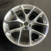 20" CHALLENGER 19-20 20x8 , , Y spoke, , silver Original OEM Wheel Rim - Angle View