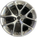 20" CHALLENGER 19-20 20x8 , , Y spoke, , silver Original OEM Wheel Rim - Front View