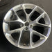 20" CHALLENGER 19-20 20x8 , , Y spoke, , silver Original OEM Wheel Rim - Side Profile