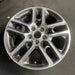 17" COMPASS 17 , , 17x7, , polished face with pockets Original OEM Wheel Rim - Side Profile