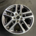 17" COMPASS 17 , , 17x7, , polished face with pockets Original OEM Wheel Rim - Side Profile