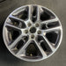 17" COMPASS 17 , , 17x7, , polished face with pockets Original OEM Wheel Rim - Side Profile