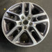 17" COMPASS 17 , , 17x7, , polished face with pockets Original OEM Wheel Rim - Side Profile