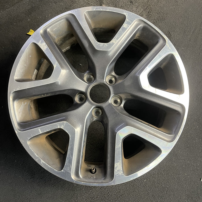 18" RENEGADE 15 18x7 , , , open spoke Original OEM Wheel Rim - Angle View