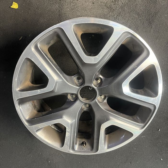 18" RENEGADE 15 18x7 , , , open spoke Original OEM Wheel Rim - Close-Up Detail