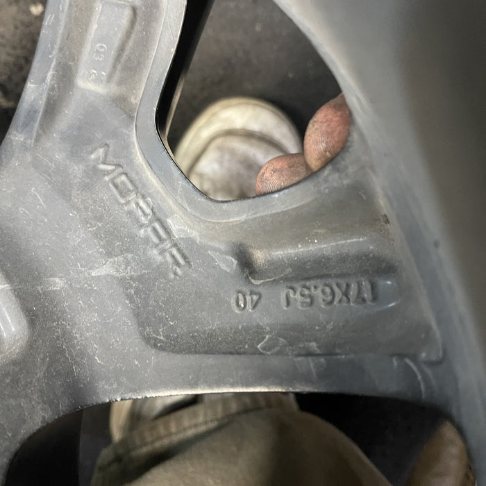 17" COMPASS 19 , 17x6.5, , Original OEM Wheel Rim - Additional View