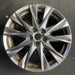 19" MAZDA CX-5 21 aluminum, 19x7, gloss black Original OEM Wheel Rim - Angle View