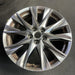 19" MAZDA CX-5 21 aluminum, 19x7, gloss black Original OEM Wheel Rim - Side Profile