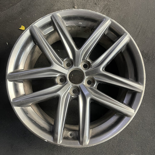 18" LEXUS IS250 14-15 18x8.5 , 10 spoke Original OEM Wheel Rim - Angle View