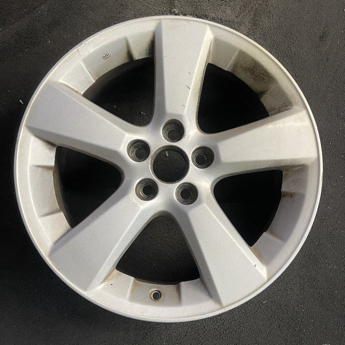18" LEXUS RX330 04-06 alloy 18x7 5 spoke w/o dark gray surround Original OEM - Front View