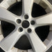 18" LEXUS RX330 04-06 alloy 18x7 5 spoke w/o dark gray surround Original OEM - Angle View