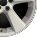 18" LEXUS RX330 04-06 alloy 18x7 5 spoke w/o dark gray surround Original OEM - Close-Up Detail
