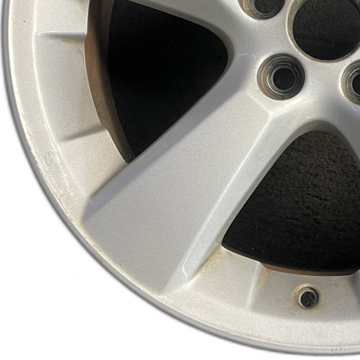 18" LEXUS RX330 04-06 alloy 18x7 5 spoke w/o dark gray surround Original OEM - Back View