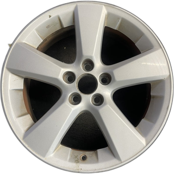 18" LEXUS RX330 04-06 alloy 18x7 5 spoke w/o dark gray surround Original OEM - Front View
