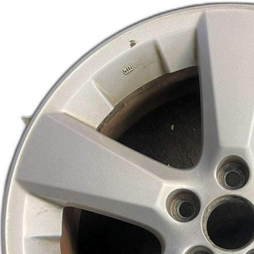 18" LEXUS RX330 04-06 alloy 18x7 5 spoke w/o dark gray surround Original OEM - Angle View