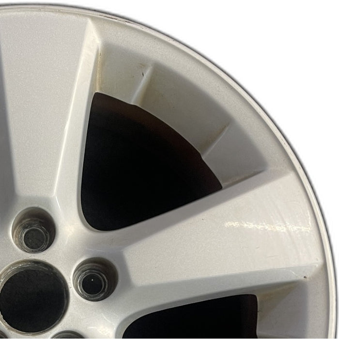 18" LEXUS RX330 04-06 alloy 18x7 5 spoke w/o dark gray surround Original OEM - Side Profile